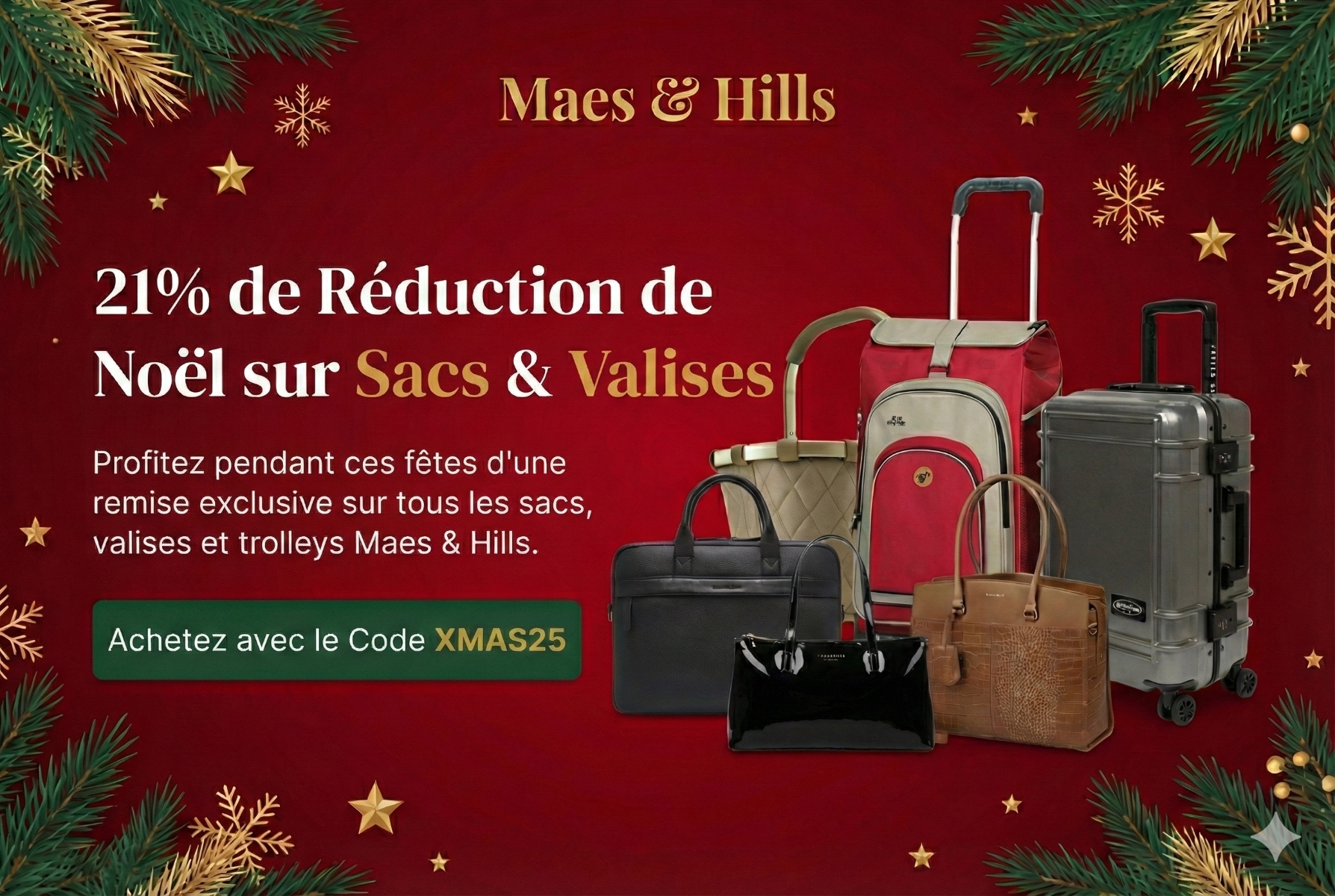 Christmas Sale - Maes & Hills Collection